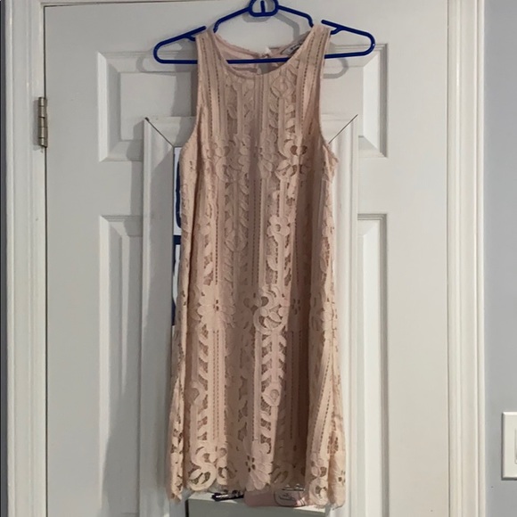 Light pink lace dress - Picture 1 of 2